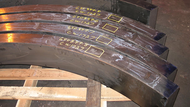 Curved Forgings